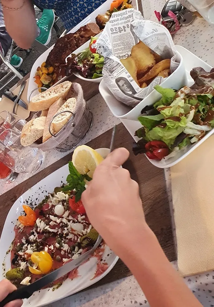 Carpaccio Et Souris d'agneau